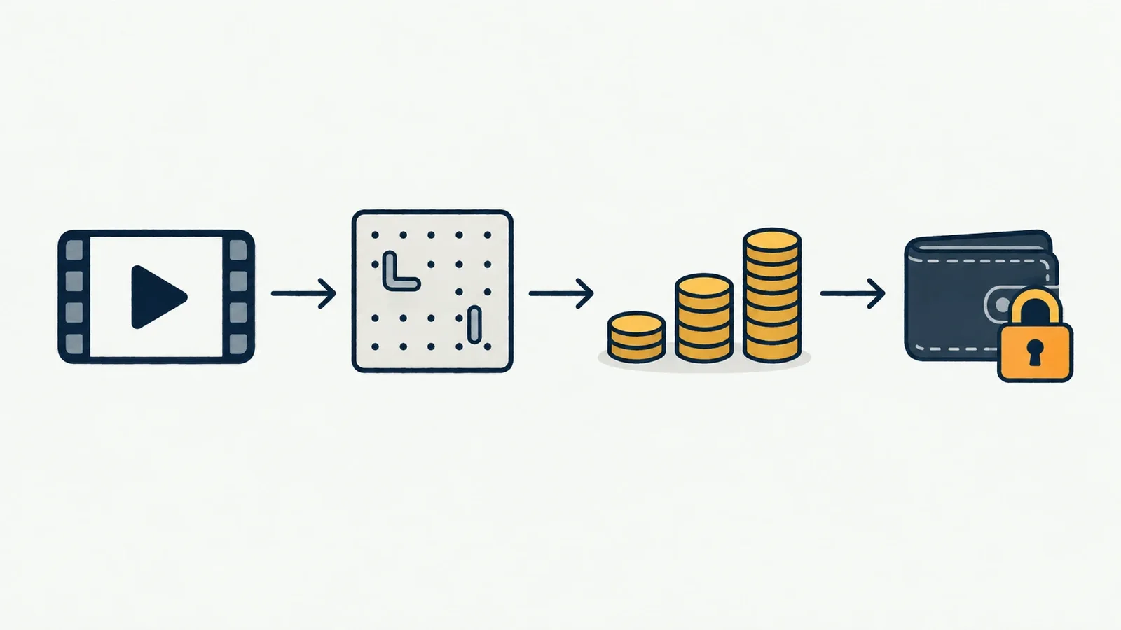 Diagram of the Plinko earning app funnel from social ad to unreachable withdrawal